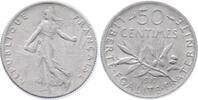 Frankreich 50 Centimes Silber III. Republik 1871-1940 -
