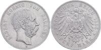 Sachsen 5 Mark Albert 1873-1902 -