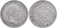 Sachsen 5 Mark Albert 1873-1902 -