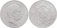 Sachsen 5 Mark Albert 1873-1902 -