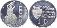 Andorra 1 Dinar Fürstentum seit 806. -