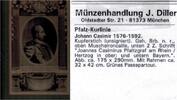 Pfalz-Kurlinie Johann Casimir von Lautern 1576-1592. -