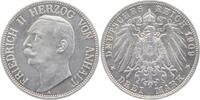 Anhalt 3 Mark 1909 A Friedrich II. 1904-1918. f. vorzüglich 1,004.06 元 含税 ＋  75.30 元 运费
