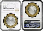 100 pesos Mexico 100 pesos 2007, NGC MS63, Federation 180th Anniv. - Nuevo Leon -