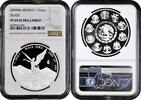 1 onza Mexico 1 onza 2009, NGC PF69 UC, Silver Bullion Coinage Liberty -