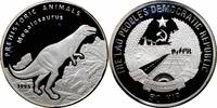 50 kip Laos 50 kip 1995, PROOF, Prehistoric Animals - Megalosaurus -