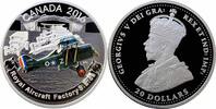 20 dollars Canada 20 dollars 2016, PROOF, First World War: Royal Aircraft Factory S.E.5 -