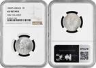 1 drachma Greece 1 drachma 1868 A, NGC AU Det., King George I (1863 - 1922) silver coin -