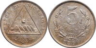 5 centavos Nicaragua 5 centavos 1899, UNC, Peso (1878 - 1899) -