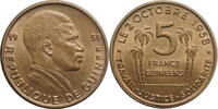 5 francs Guinea 5 francs 1959, BU, Old franc (1959 - 1971) -