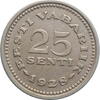 25 senti Estonia 25 senti 1928, AU, 1st Republic (Kroon) (1928 - 1940) -