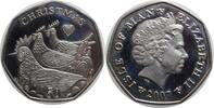 50 pence Isle of Man 50 pence 2007, UNC, Christmas -
