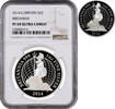 2 pounds Great Britain 2 pounds 2014, NGC PF69 UC, Standing Britannia with a lion -