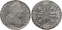 Frankreich, Königreich 1/2 Ecu aux 8 L Louis XIV., 1643 - 1715, Poitiers -