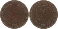 Frankreich, Kaiserreich 2 Centimes Napoleon III., 1852 - 1870, Bordeaux -