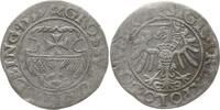 Stadt Elbing Groschen Sigismund I., 1506 - 1548, Schwertarm links -