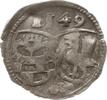 Henneberg, Grafschaft Einseitiger 3 Heller Wilhelm V. von Henneberg-Schleusingen, 1495 - 1559 -