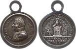 Frankreich, Königreich Miniatur - Silbermedaille Louis XVIII., 1814-1824, v. Vivier, Tod v. Ch. Ferdinand Duc de Berry, 1778-1820 -