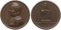 Frankreich, Königreich Bronze - Miniaturmedaille Louis XVIII., 1814-1824, v. Depaulis, Tod Ch. Ferdinand Duc de Berry, 1778-1820 -