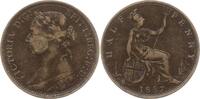 Großbritannien 1/2 Penny 1887 Victoria, 1837 - 1901 Sehr schön, min. Kr. 83.67 元 含税 ＋  83.67 元 运费