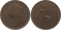 Großbritannien 1 Penny 1899 Victoria, 1837 - 1901 Besser als sehr schön,... 167.34 元 含税 ＋  83.67 元 运费