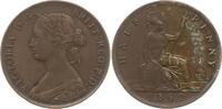 Großbritannien 1/2 Penny 1862 Victoria, 1837 - 1901, aus alter Sammlung ... 125.51 元 含税 ＋  83.67 元 运费