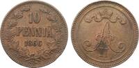 Finnland 10 Penniä Alexander II. -