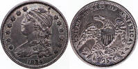 USA capped Bust 1796-1838. 25 Cents 1834 -