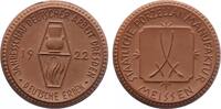 Meissen Dresden 1922 - Deutsche Erden Porzellan-Medaille Jahreschau -