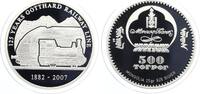 MOnGOLEI 500 Tugrik 2007 Gotthard Railway -