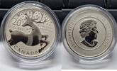 Kanada 20 Dollar Rentier - Silbermünze 999 -
