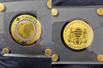 TSCHAD 5000 Francs Gold 1/200 Unze Planet Erde -
