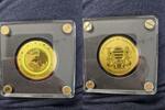 TSCHAD 5000 Francs Gold 1/200 Unze Kontinente -