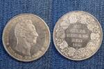 Baden Kronentaler 1836 Zu Ihrer Völker Heil -