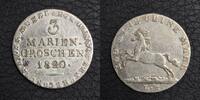  1820 LB Braunschweig Calenberg Hannover 3 Mariengroschen 1820 Georg IV ... 251.02 元 含税 ＋  66.94 元 运费