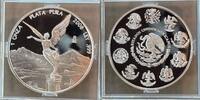 Mexiko 2008 Mexico Libertad / Siegesgöttin 1 Onza 1 Unze Silber PP -