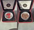 KANADA - 5 Dollars in Silber (1 Unze) in Farbe - MAPLE LEAF -
