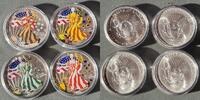 USA - 1 Dollar 2000 Walking Liberty Herbst 1 Oz - Silber Jahreszeiten -