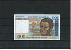 Madagaskar 1000 Franc Banknote / Geldschein -