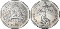 Frankreich 2 Franc 1982 Umlaufmünze vz 12.53 元 含税 ＋  79.33 元 运费
