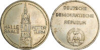 DDR Medaille HALLE SAALE - ROTER TURM -