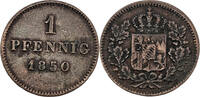 Bayern 1 Pfennig Maximilian II. Joseph (1848-1864) -