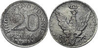 Polen 20 Fenigow Regentschaftskönigreich Polen (1917 - 1918), Besetzung 1. Weltkrieg -