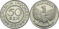 Indonesien 50 Sen Umlaufmünze -
