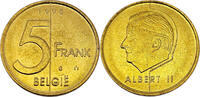 Belgien 5 Franc Umlaufmünze -