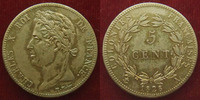Colonies générales 5 centimes Colonies générale, Charles X, 5 centimes 1828 A, LEC.300 SUPERBE -
