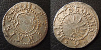 Allemagne, Deutschland, Baden-Durlach 2 pfennig BADEN-DURLACH, 2 pfennig (1677-1709) Landswehrung, Friedrich VII, Wieland 618, 0,54 grm TTB+ -