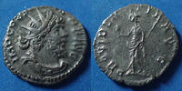 Roman Empire antoninian POSTUMUS, POSTUME, antoninian Trèves, Trier, Treveri en 263-265, Providentia avg, 19-20mm, 4,05 grms, RIC 80 TTB -