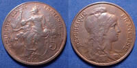 France 5 centimes 5 centimes Daniel Dupuis 1916*, étoile flans provenant... 16.73 元 含税 ＋  83.67 元 运费
