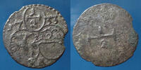Allemagne, Deutschland, Montfort Grafschaft 1/2 kreuzer Montfort Grafschaft, Anton V der Jüngere, 1/2 kreuzer 1733, Ebner 233 ébrêché sinon TB -